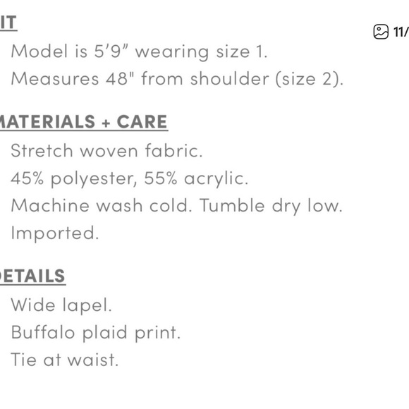 Torrid Red and Black Plaid Trench Coat - Picture 9 of 9